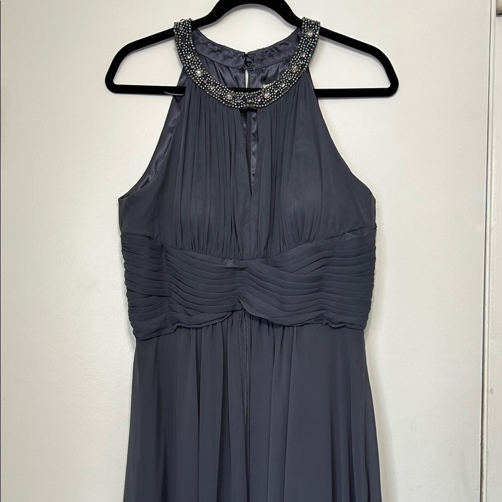 Eliza J New York Elegant Sleeveless Dress Gown Formal Homecoming Dance Bridal